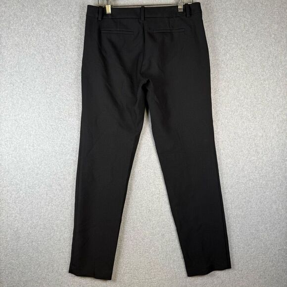 Trina Turk Womens Size 6 Dress Pants Lsacks Black Pockets Straight Leg Stretch - Picture 7 of 8